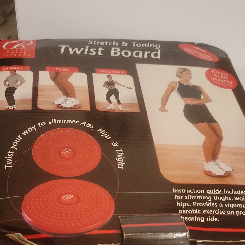 Red Twist Board for Stretch & Toning